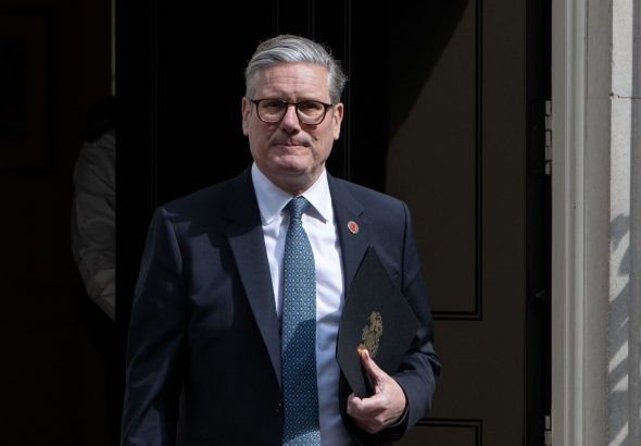 London, UK. 08th May, 2025. UK Prime Minister Keir Starmer leaves 10 Downing Street. Credit: SOPA Images Limited/Alamy Live News