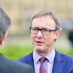 Paul Johnson - Director of the Institute for Fiscal Studies - on College Green after the chancellor's Spring Statement (mini budget) 13th March 2018