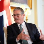Prime Minister Sir Keir Starmer with the Crown Prince of Bahrain, Prince Salman bin Hamad Al Khalifa (not pictured), ahead of bilateral talks at 10 Downing Street, London. Picture date: Thursday June 19, 2025.