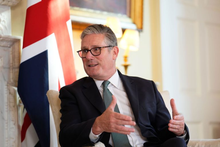 Prime Minister Sir Keir Starmer with the Crown Prince of Bahrain, Prince Salman bin Hamad Al Khalifa (not pictured), ahead of bilateral talks at 10 Downing Street, London. Picture date: Thursday June 19, 2025.