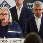 Conservative party candidate Susan Hall speaks as Labour's Sadiq Khan is re-elected as the Mayor of London, at City Hall, London. Picture date: Saturday May 4, 2024.