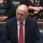 Screen grab of Defence Secretary John Healey making a statement to MPs in the House of Commons following the news that thousands of people are being relocated to the UK as part of a secret £850 million scheme set up after a personal data leak of Afghans w