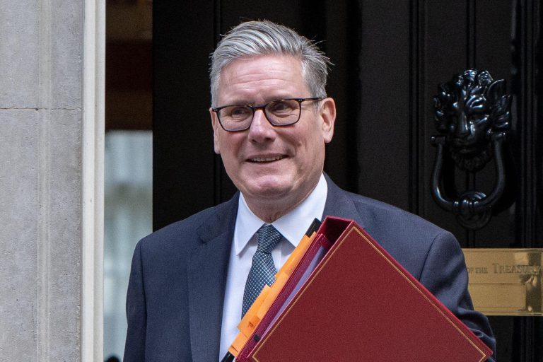 London, England, UK. 16th July, 2025. UK Prime Minister Sir KEIR STARMER is seen departing 10 Downing Street in London to attend Prime Minister's Questions in the House of Commons. (Credit Image: © Thomas Krych/ZUMA Press Wire) EDITORIAL USAGE ONLY! Not f